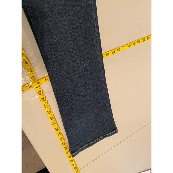 PREMIERE Rue 21 Blue Jeans Denim Pants Embellished Size 13 - Picture 4 of 10